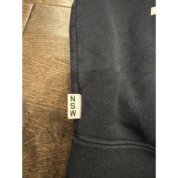 Nike Sportswear Crewneck Mens Navy French Terry Sweatshirt Size S AR1622-475 - Picture 4 of 10